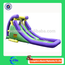 cheap inflatable water slide with pool for kids